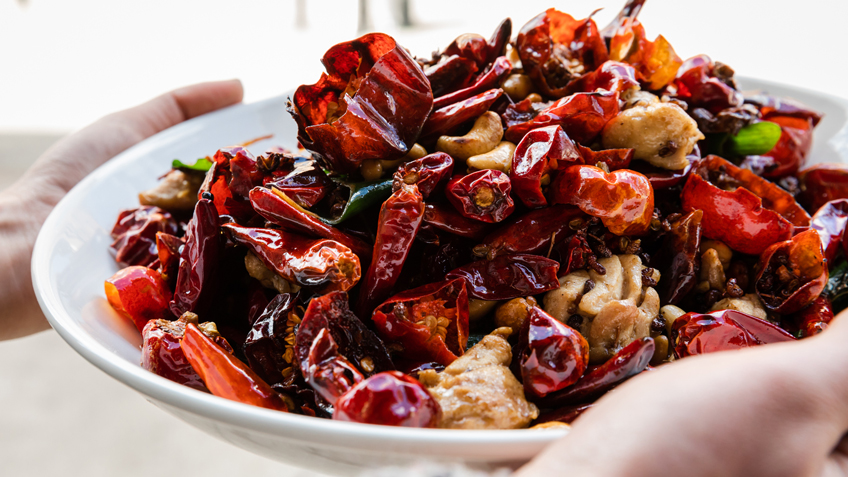 Recipe, Kung Pao Chicken, Carriageworks Farmers Market, Spice Temple, Andy Evans