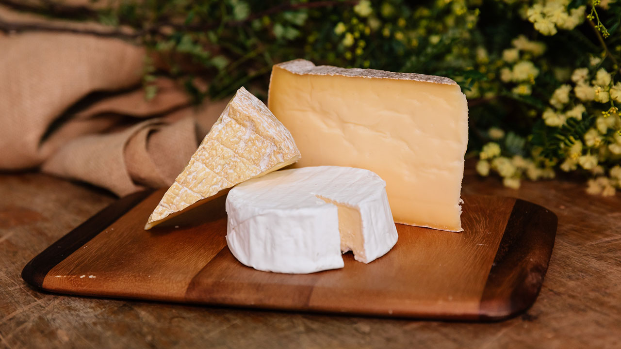 The Pines Kiama/Pecora Dairy cheeses